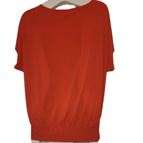 SPING RED TOP/BLOUSE 	Size S/M - Women's Top - Picture 3 of 4